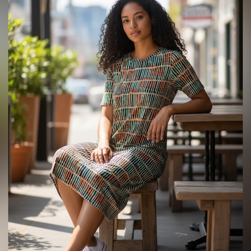LuLaRoe GEOMETRIC DRESS